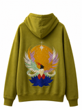 Oversized Lime Green Hoodie