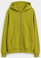 Oversized Lime Green Hoodie