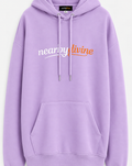 Oversized Lavender Hoodie