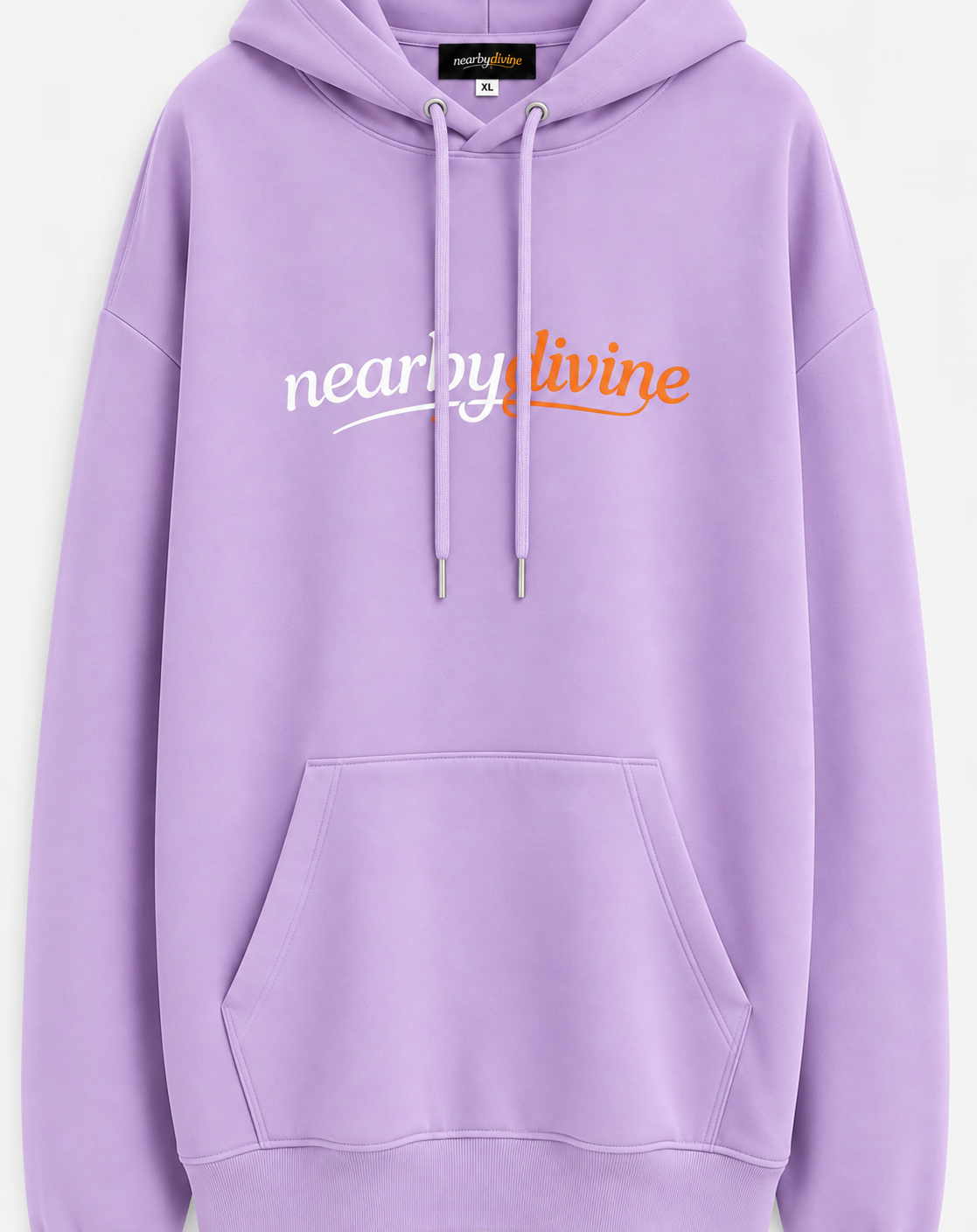 Oversized Lavender Hoodie