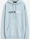Oversized Sky Blue Hoodie