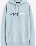 Oversized Sky Blue Hoodie