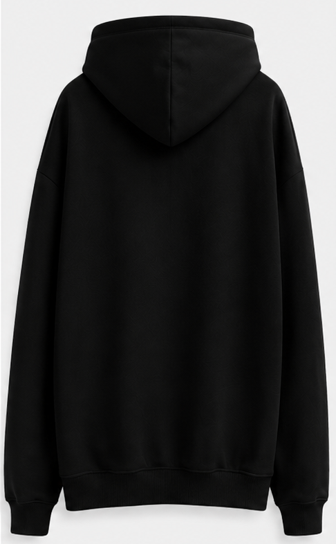 Oversize Black Hoodie