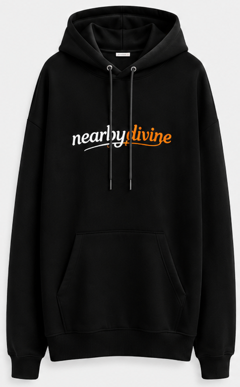 Oversize Black Hoodie