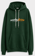 Oversize Dark Green Hoodie