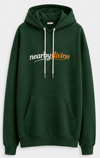 Oversize Dark Green Hoodie