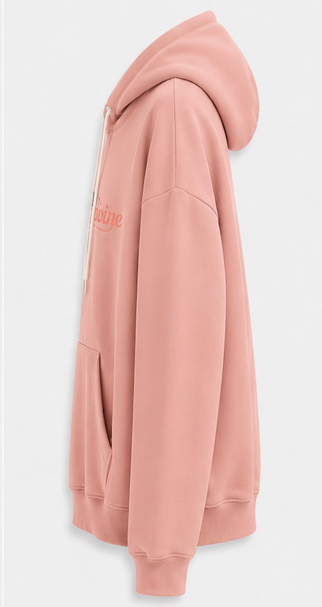 Oversize Dusty Peach Hoodie