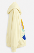 Oversize Artic White Hoodie