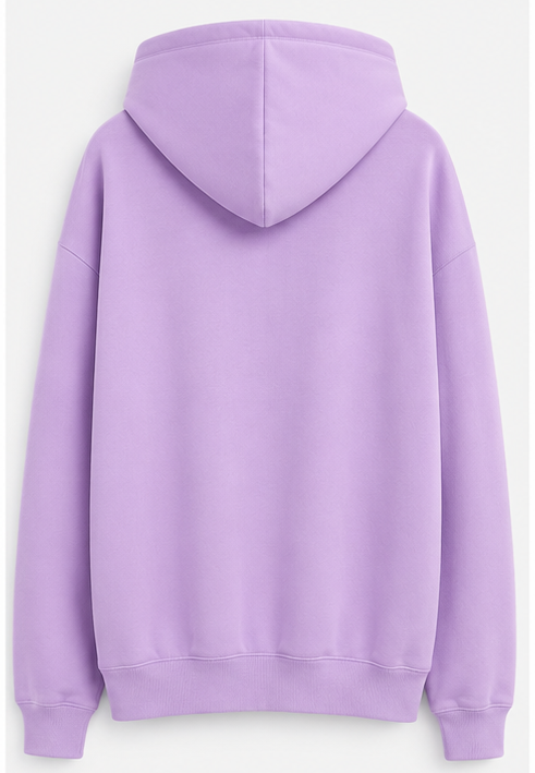 Oversize Lavender Hoodie