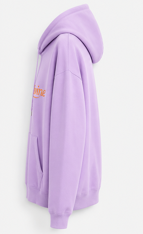 Oversize Lavender Hoodie