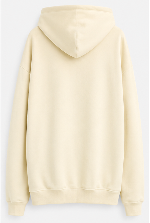 Oversize Artic White Hoodie
