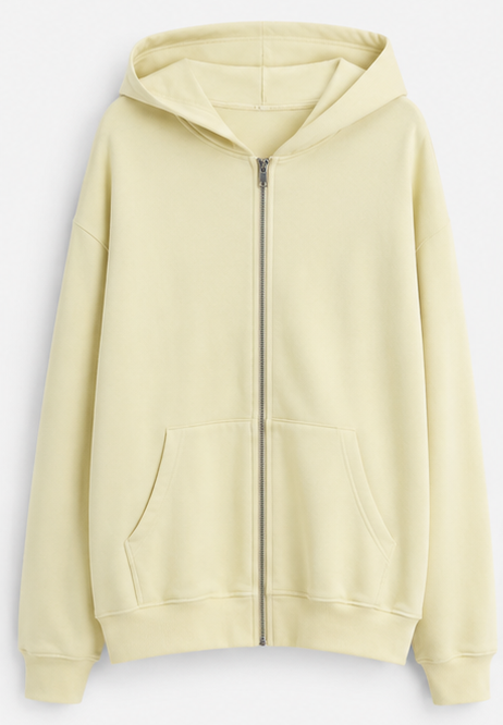 Oversize Artic White Hoodie
