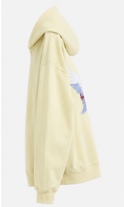 Oversize Artic White Hoodie