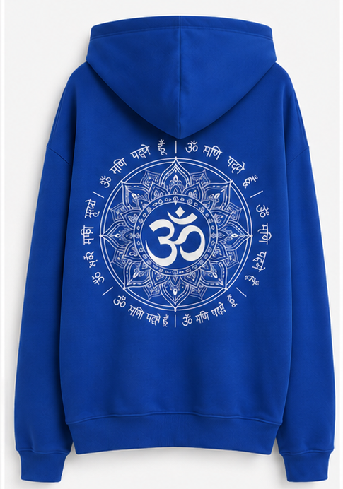 Oversize Royal Blue Hoodie
