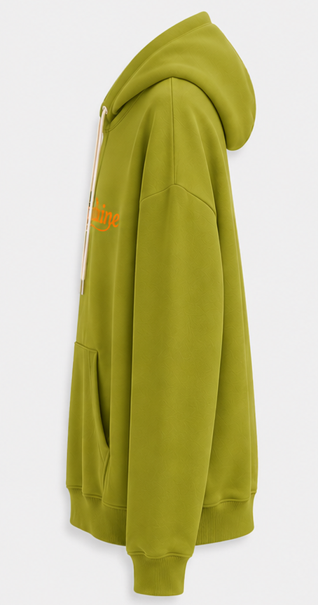 Oversize Lime Green Hoodie