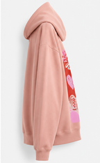 Oversize Pink Hoodie
