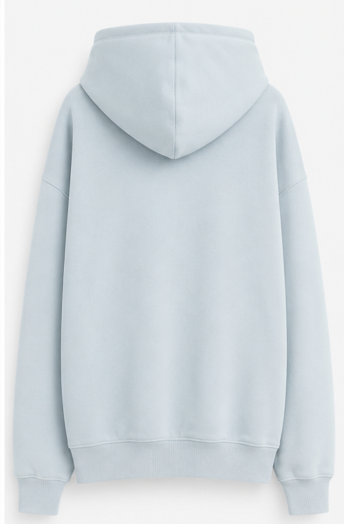 Oversize Sky Blue Hoodie