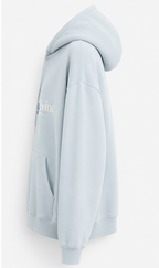 Oversize Sky Blue Hoodie