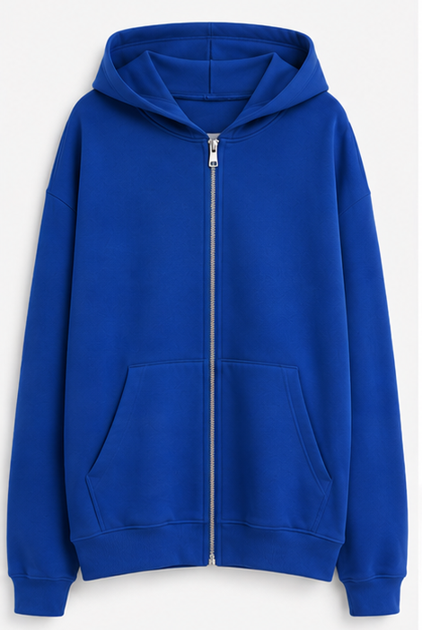 Oversize Royal Blue Hoodie