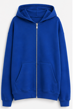 Oversize Royal Blue Hoodie